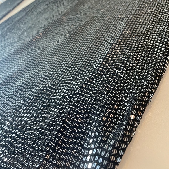 BRAND NEW (with tags!) black, sparkly sequin long-sleeve dress - Picture 2 of 4